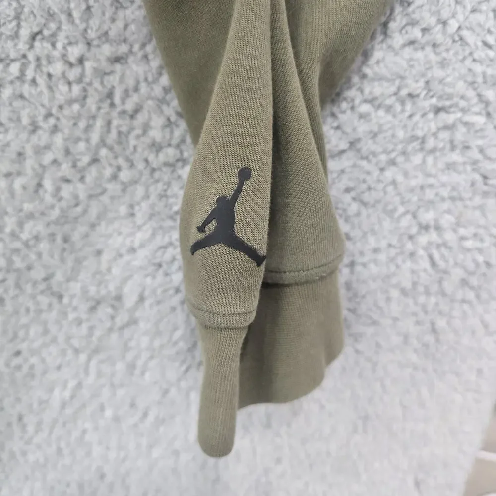 Air Jordan Sport Fleece Dri-FIT Hoodie Pullover Olive Mens Size 2XL HF0280-222
